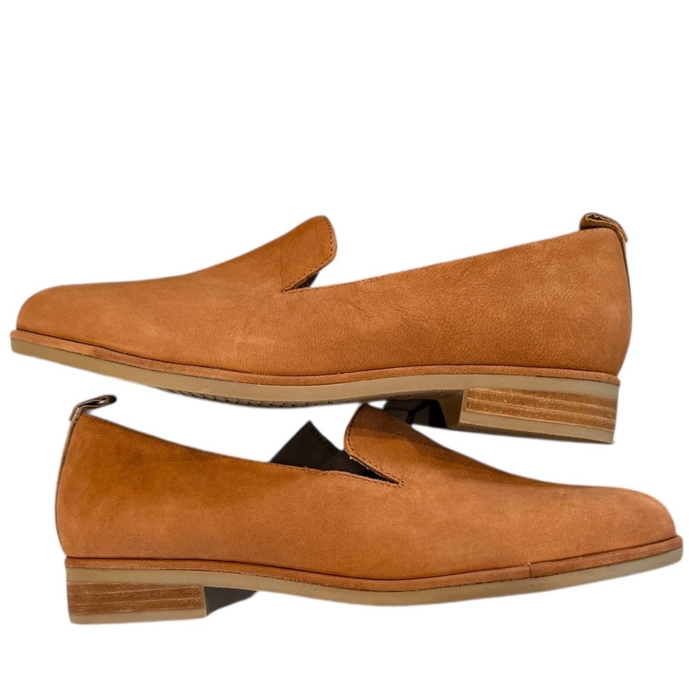 Dr. Scholl's Women's Suede Leather Avenue Luxe Brown Slip-On Loafers 8 Wide New - Picture 4 of 6